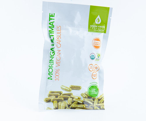 150 cápsulas veganas de moringa