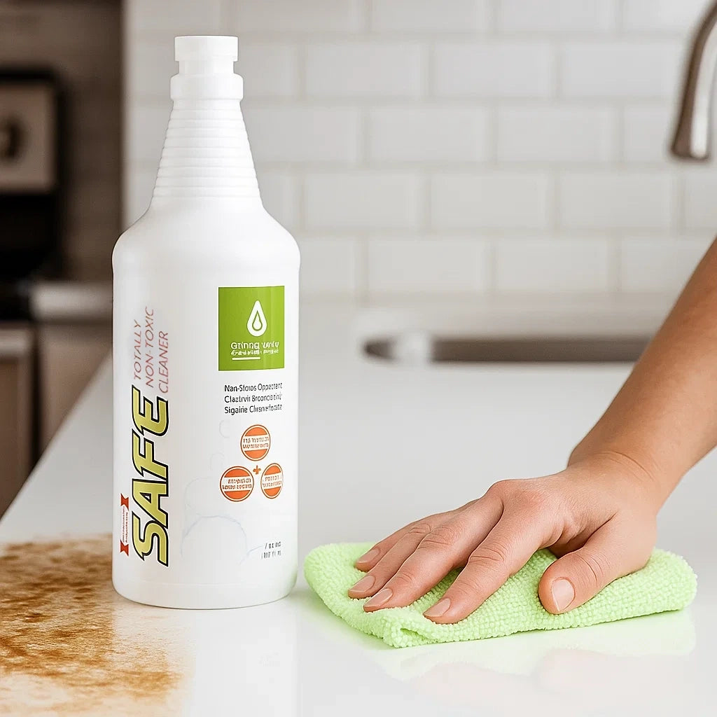 SafeClean Coin Cleaner Concentrate - 4oz (Makes 32oz) - No Risk Guarantee